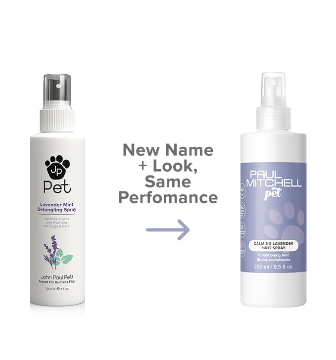 Paul Mitchell Pet Calming Lavender Mint Spray, Conditioning Mist, 8.5 fl.oz. - PawsPlanet Australia