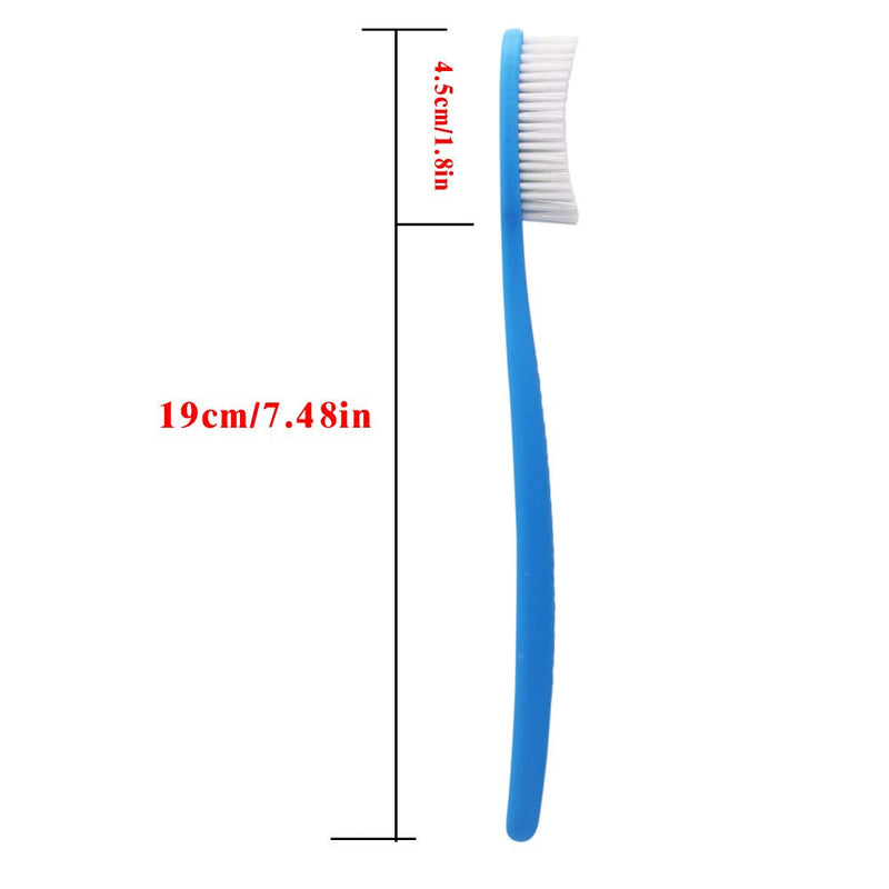 [Australia] - DR PEFECT Extra Hard & Firm Toothbrush BPA Free Large Long Head Whitening Teeth Pack of 4 