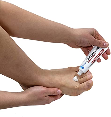 [Australia] - Globe (6 Pack) Clotrimazole Antifungal Cream 1% USP, 1 oz, Anti Fungal Treatment, Relieves Itching, Burning, Cracking and Scaling Associated Athletes Foot, Jock Itch, Ringworm and More 