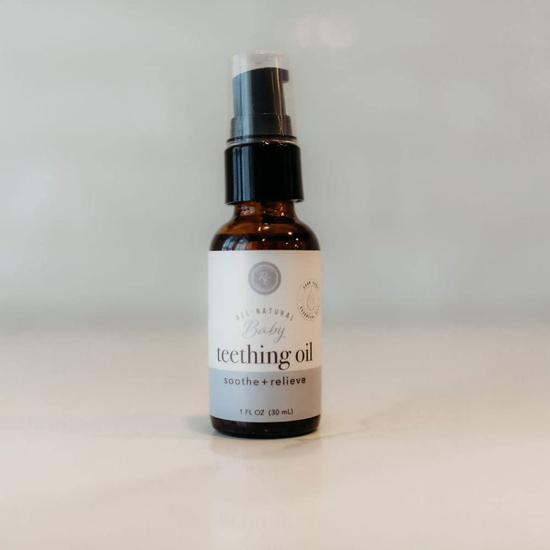 [Australia] - Rowe Casa Organics Baby Teething Oil | Naturally Relieving and Soothing to Help Ease Discomfort That Comes with Teething | Chamomile and Copaiba Blend 