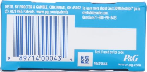 Crest 3D Whitestrips for Sensitive Teeth, Teeth Whitening Strip Kit, 28 Strips (14 Count Pack) 14 Count (Pack of 1)