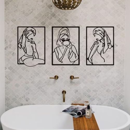 12PCS Minimalism Wall Decals Line Groups Stripe Art Stickers for Bedroom Livingroom Home Bathroom