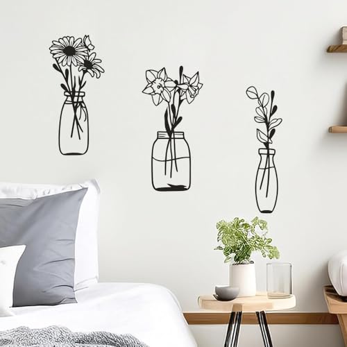 12PCS Minimalism Wall Decals Line Groups Stripe Art Stickers for Bedroom Livingroom Home Bathroom