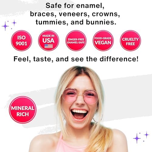 [Australia] - White Charcoal Powder for Teeth Whitening and Brushing - Cleans Teeth Like Whitening Toothpaste, Removes Surface Stains with Natural Ingredients and Freshens Breath. Fluoride-Free, Xylitol, USA-Made 