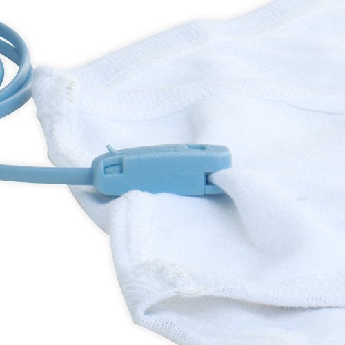 [Australia] - DryBuddyEZ-C Bed Wetting (Enuresis) Alarm (Sound & Vibration) with Hold-Tight Clip Sensor. Help Cure Bedwetting and Incontinence for Children and Adults. 