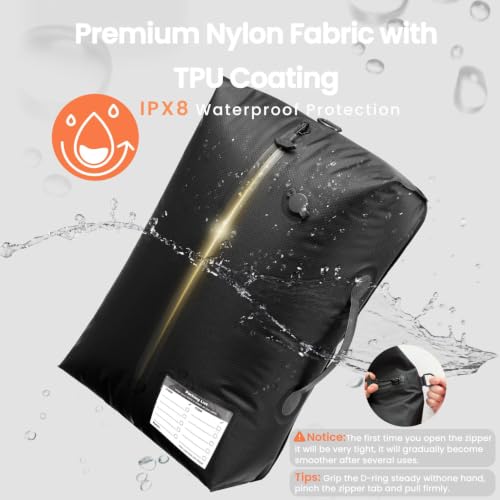 BAGAIL Compression Packing Cubes and TPU Travel Vacuum Bags