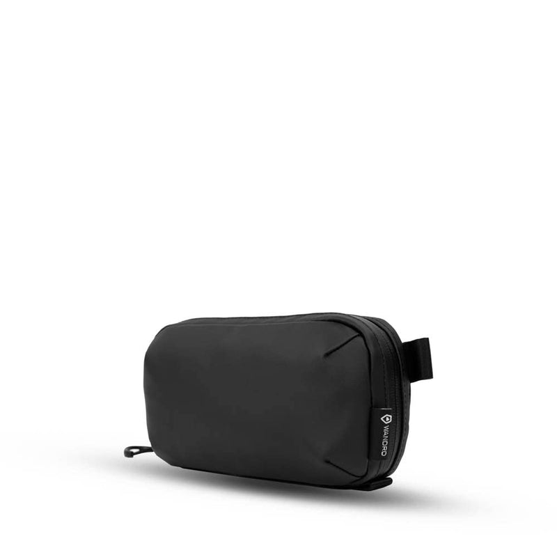 WANDRD Tech Bag, Small - Travel Bag and Tech Organizer for Everyday Carry - Weather-Resistant and Durable for Hiking, Camping, Sport, and More (Black) Black