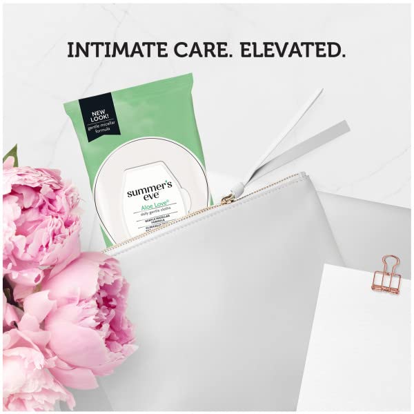 [Australia] - Summers Eve Cleansing Cloths 32 Count Aloe Love,32 Count (Pack of 3) 32 Count (Pack of 3) 