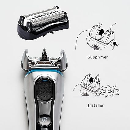[Australia] - 2 Pack Replacement Black Series 3 32B Electric Shaver Heads Compatible with Braun S3 3040s 3000s 3050cc 3010s 3070cc 3080s 3090s 310s 3020s 330s 370cc-4 380s-4 