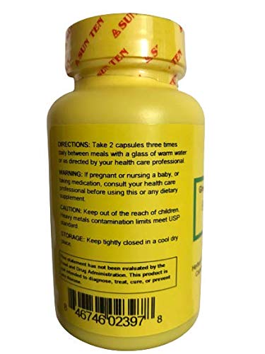 [Australia] - Sun Ten - Ginseng & Astragalus Combination Capsules/Bu Zhong Yi Qi Tang/補中益氣湯 
