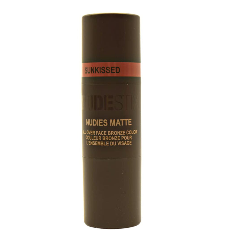 [Australia] - Nudestix Glowy Nude Skin Kit – Full-Size Cream Bronzer & Highlighter Stick Duo for Face, Eyes & Lips | Multi-Use Makeup for Dewy, Sun-Kissed Glow | Vegan, Cruelty-Free Clean Beauty 