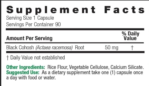 Natural's Answer BlkCo. hoshExtract 50mg per Serving, 90 Capsules
