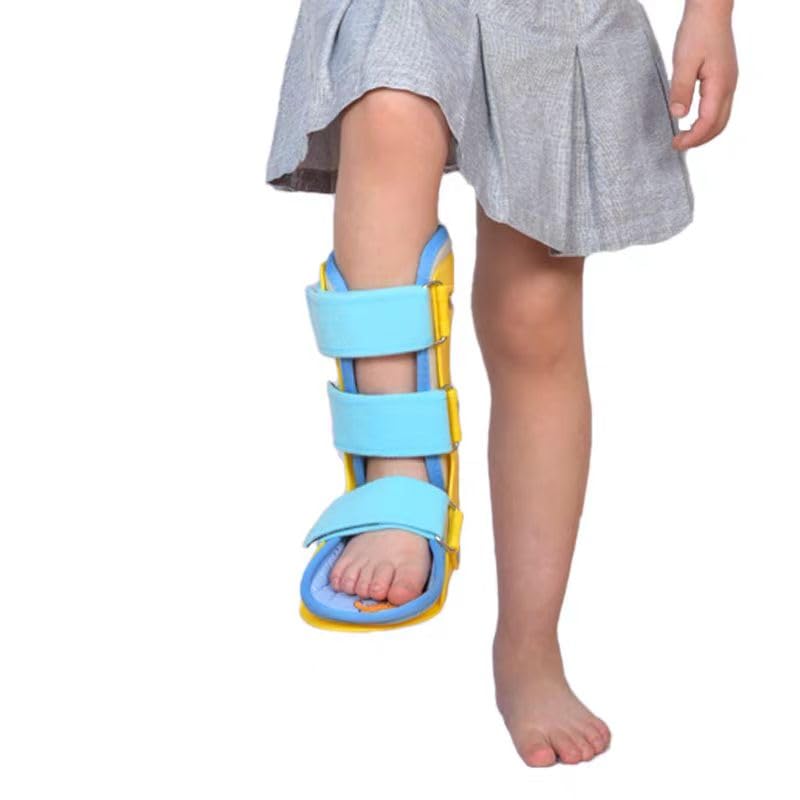 [Australia] - Pediatric AFO Kids Ankle Foot Brace Drop Foot Splint for Child Toddler Ankle Foot Orthosis Night Splint (Right Foot, Large) Right Foot 