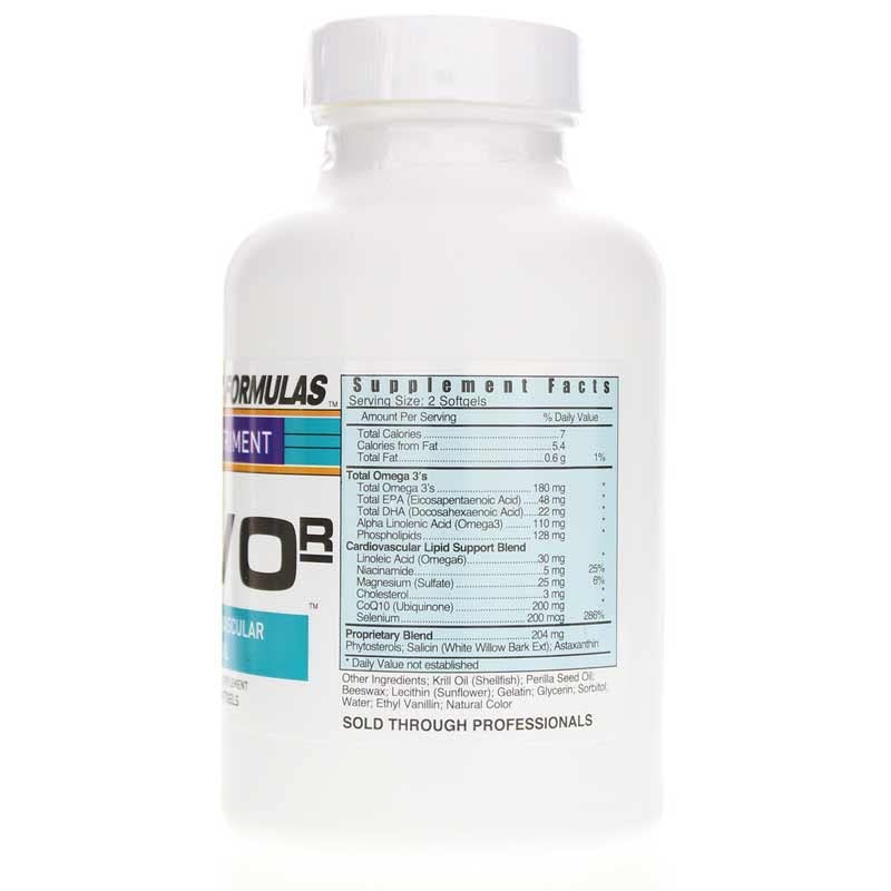 [Australia] - Systemic Formulas 128 CVO-R Cardiovascular Oil, 60 Softgels. Coenzyme Q10 + Krill Oil + Triglyceride Fish Oil + phytosterols. Excellent Source of EPA and DHA. 