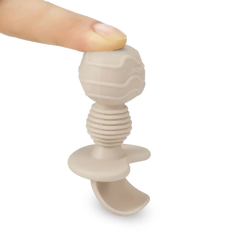[Australia] - PandaEar 6 Pack Silicone Baby Spoons and Fork Feeding Set- Anti-Choke First Self Feeding Utensils for Baby Led Weaning Ages 3 Months 