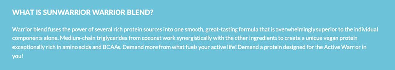 Plant-Based, Warrior Protein Warrior Blend Mocha 375g