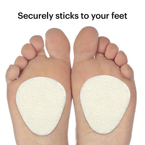 [Australia] - 12-Pack Metatarsal Foot Pads for Pain Relief - 1/4” Thick, Ball of Foot Cushions for Women and Men, Forefoot and Sole Support, Metatarsalgia Mortons Neuroma 