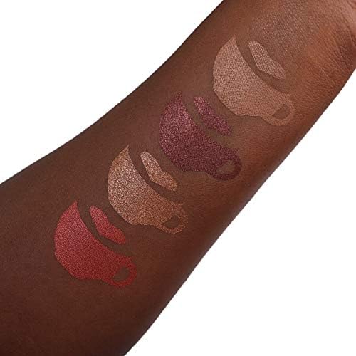 [Australia] - Beauty Bakerie Coffee & Cocoa Palette, Versatile Blush and Bronzer Powder Palette for Every Skin Tone, Creamy Satin Finish, 4 Sugary Shades, Highlight, Contour, Blush Kit for Women 