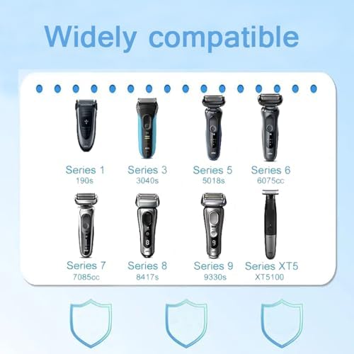 [Australia] - LIANSUM 12V 0.4A charging cable Braun shaver series for Braun 9 8 7 6 5 3 1, charging cable compatible with 790CC,3080S,3040s,310s,3010s, 3020S,5040s,760CC,190s,340s,7865CC, epilator Silk epil series 9 7 5 