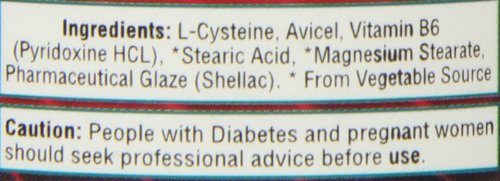 HealthAid L-Cysteine 550mg - 30 Tablets (Pack of 2) 30 count (Pack of 2)