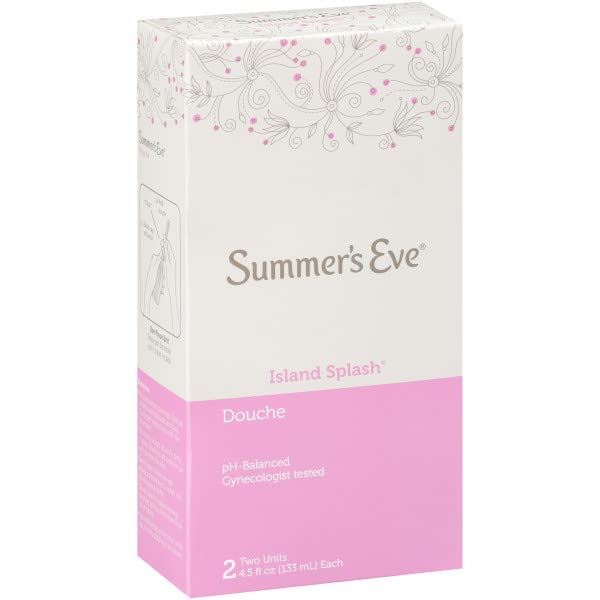 [Australia] - Summer's Eve Douche, Island Splash, 2 Units, 4.5 oz Each (Pack of 1) 9 Fl Oz (Pack of 1) 