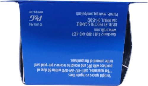 Oral-B Glide Pro-Health Dental Floss, Deep Clean Cool Mint Flavor, 40 M, 3 Count 393.7 Foot (Pack of 1)