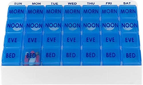 [Australia] - Apex 7 Day 4-Times-Per-Day Medi Tray Pill Organizer (Large) 
