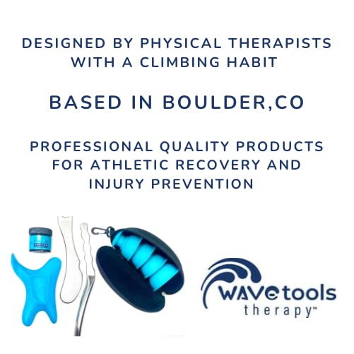[Australia] - The Wave Tool, The Ultimate Soft Tissue Release Tool. Patented, Ergonomic Scraping and Massage Tool for Trigger Points, fascial Release, Muscle Aches, Pain, tendonitis, Scar Tissue, Athletic Recovery 