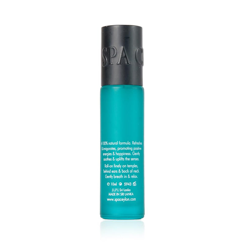 [Australia] - SPA CEYLON Happy Uplifting Balm Roll On | Naturally Refreshing & Revitalizing | Vegetarian | Ideal for All Skin Types 
