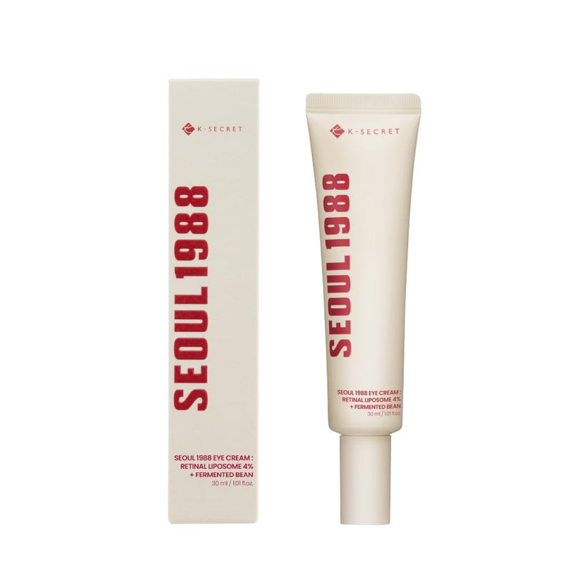 [Australia] - KSECRET SEOUL 1988 Eye Cream : Retinal Liposome 4% + Fermented Bean, wrinkle care, anti-aging, skin elasticity, pigmentation, retinol, 30ml/1.01 fl.oz. 