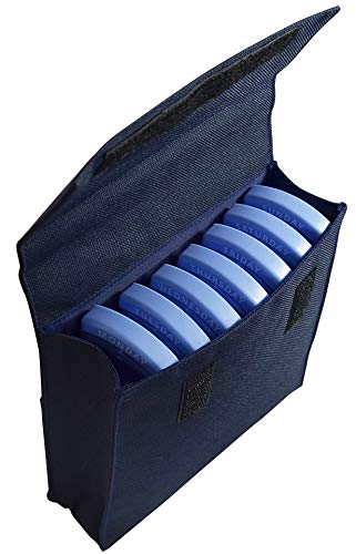 e-Pill 4 Times a Day x 7 Day Large Weekly Pill Organizer, Vitamin and Medicine Pillbox - with Discreet Case