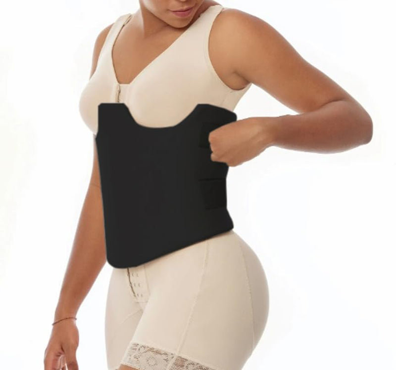 Post Surgery 360 Lipo Foam Wrap Around | Tummy Tuck Binder Post Surgery | Soft & Breathable Material, 360 Wrap around Liposuction | BBL Post Surgery Supplies (X-Large) X-Large