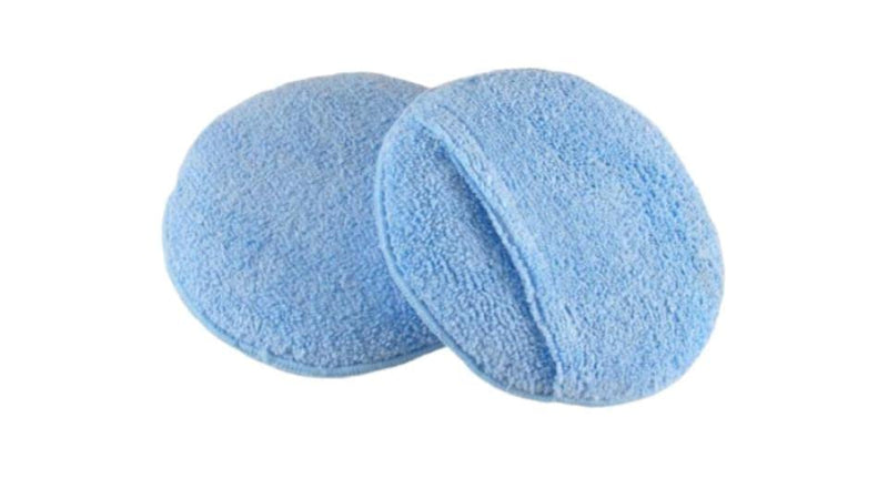 [Australia] - Leather CPR | Microfiber Applicator (5in) | Round Lint-Free Cleaner & Conditioner - Covers Surfaces Quickly While Using Less Cream - Finger Pocket Improves Grip - Washable & Reusable 1 Microfiber Applicator 