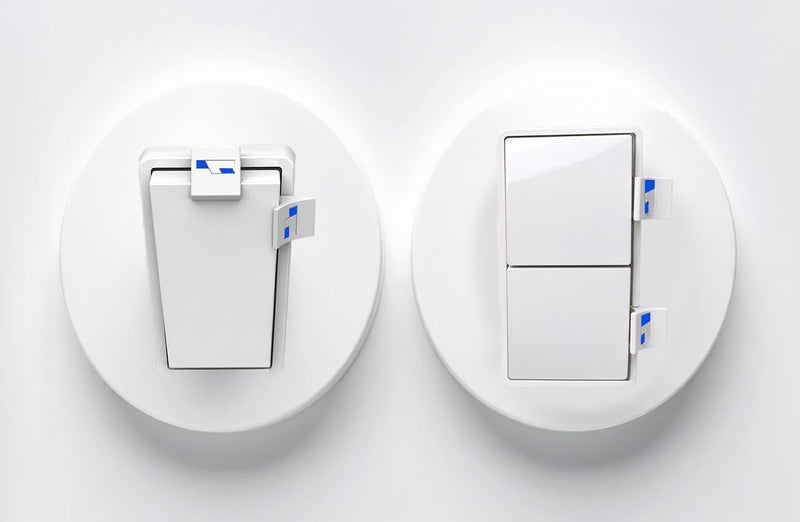 [Australia] - Rocker ‚Äì Snap-On Light Switch Guard for Rocker Switches | Tool-Free Childproof Cover Protects Smart Home Devices, Security Cameras & Lights | Clear, Invisible Design (White, 10 Pack) White 
