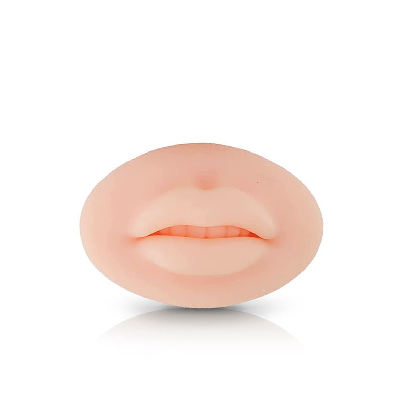 [Australia] - 9Pcs 3D Silicone Fake Lips for Makeup Practice, Soft Silicone Lips Tattoo Practice Skins Training for Permanent Makeup 9Pcs Mixed Color 