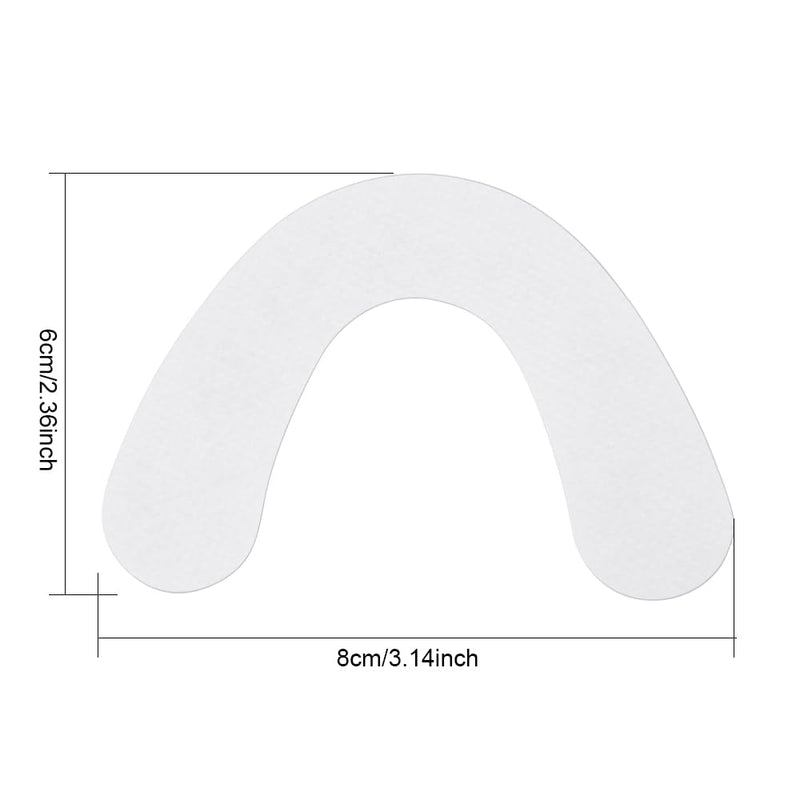 [Australia] - 120 Pads (4 Pack) Free Long-Lasting Lower Denture Adhesive Cushion, Denture Adhesive Soft Pad for Secure Hold and Food Seal (Lower) 