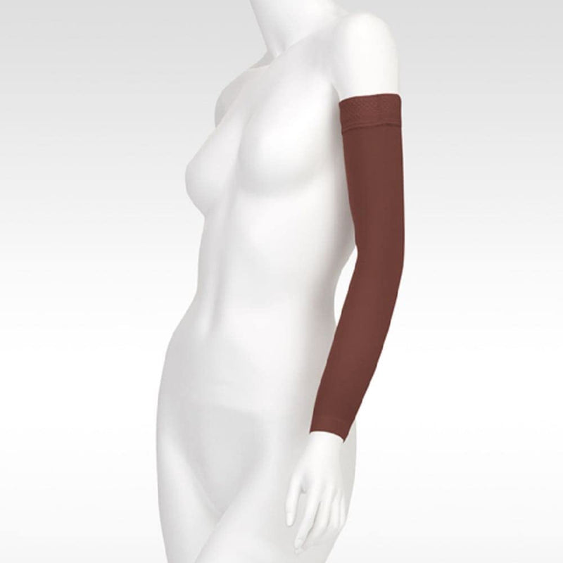 [Australia] - Juzo Soft 2000 15-20mmhg Max Armsleeve with Silicone Top Band for Women Beige 3 (III) Max 