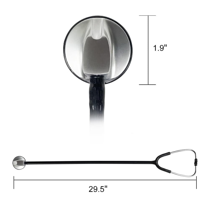 [Australia] - SCIAN Stethoscope for Nurse - Deluxe Single Head Stethoscope for Medical and Clinical Use, Perfect Work for Nurse Doctor Pediatric Infant (Black) 
