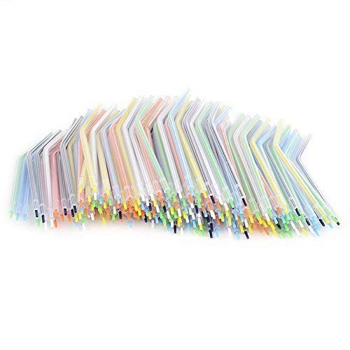 [Australia] - Mike Dental Colorful Disposable Spray Nozzles for 3 Way Air Water Syringe (Pack of 100) 