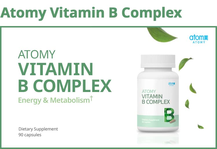 Atomy Vitamin B Complex Vegan Gluten Free Non GMO