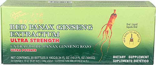 [Australia] - Prince of Peace Red Panax Ginseng Extractum Ultra Strength, 0.34 Fl Oz (Pack of 30) 