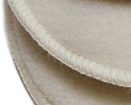 [Australia] - Merino Wool Nursing Pads, Style Softline, Regular Thickness, size Small - 6 in. diameter 6 Inch, Regular Thickness 