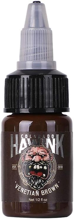 [Australia] - Hawink Tattoo Ink Set 1/2 oz (15ml) Tattoo Supply 14 Colors Pigment Kit Ink USA TI203-15-14 0.5 Fl OzÔºà14-BottlesÔºâ 