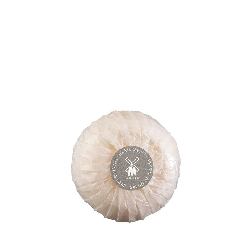 [Australia] - MÜHLE shaving soap duo - shaving soap for all skin types - gentle, fruity, vegan - 2x 65 g - sea buckthorn and sandalwood 