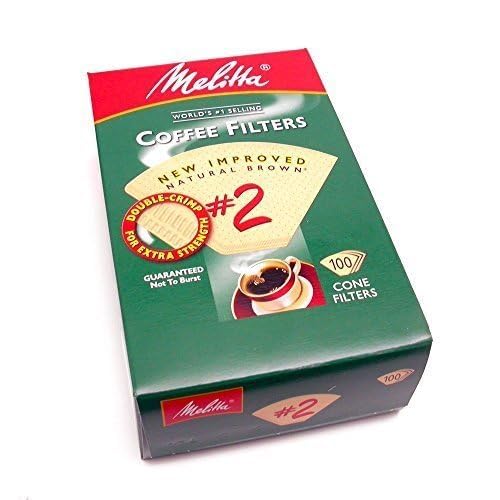 [Australia] - Melitta Cone Coffee Filter #2 100 Count- Natural Brown 