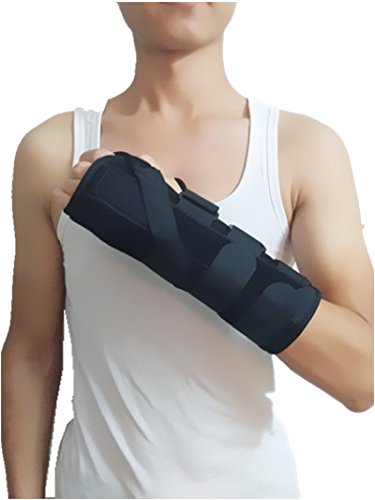 [Australia] - Rousu Medi Forearm and Wrist Support Splint Brace Forearm Immobilizer Brace Wrist Splint (Right hand) Right hand 