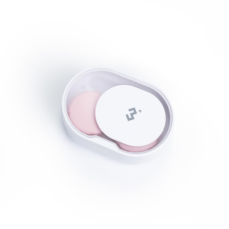 [Australia] - Soft Contact Lens Cleaner with Advanced Electrophoresis Technology, ReO2 Mini Pro, with Mirror and Tweezer (White) 