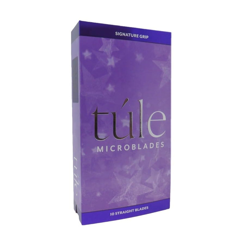 Beauty Pack of 10 Microblades with Grip | .16mm 18 Curved Nano Microblades with Signature Rubber Grip