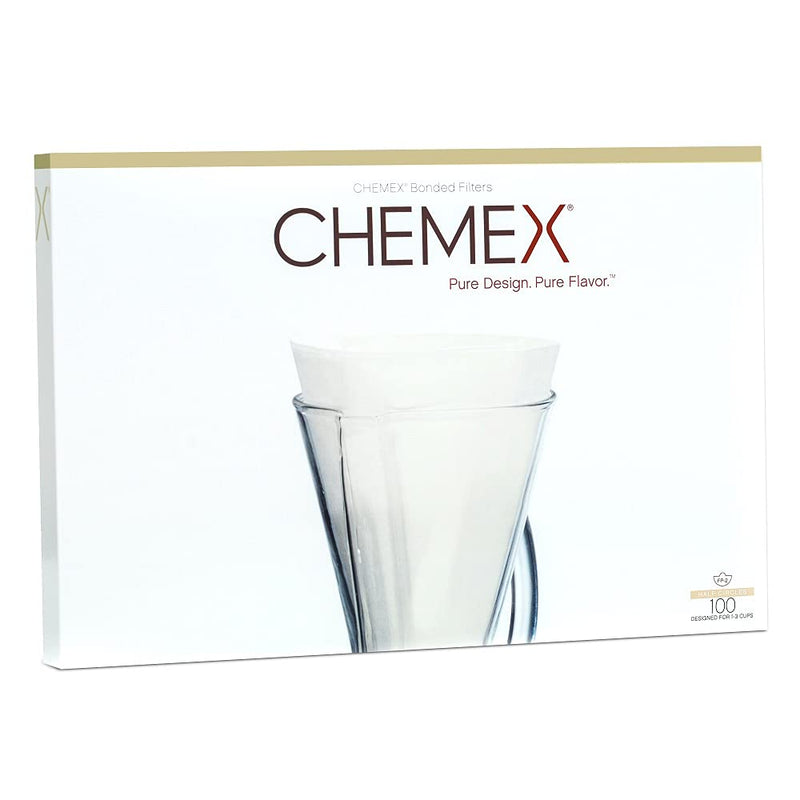[Australia] - Chemex Bonded Filter - Half Moon - 100 ct 