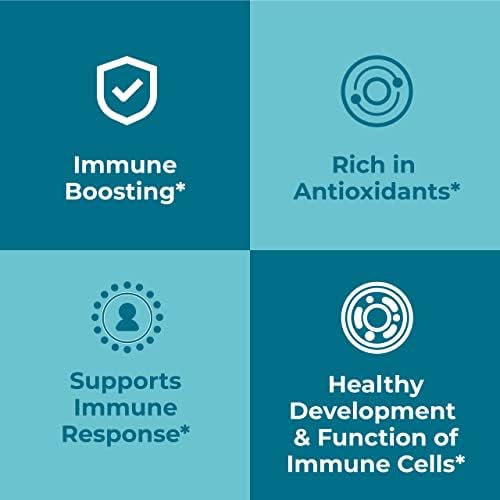 [Australia] - Hyland's Kids Organic Elderberry Plus Gummies, Organic Black Elderberry with ZINC and Vitamin C, Immune Support for Children, 48 Vegan Gummies Kids - 48 Count 